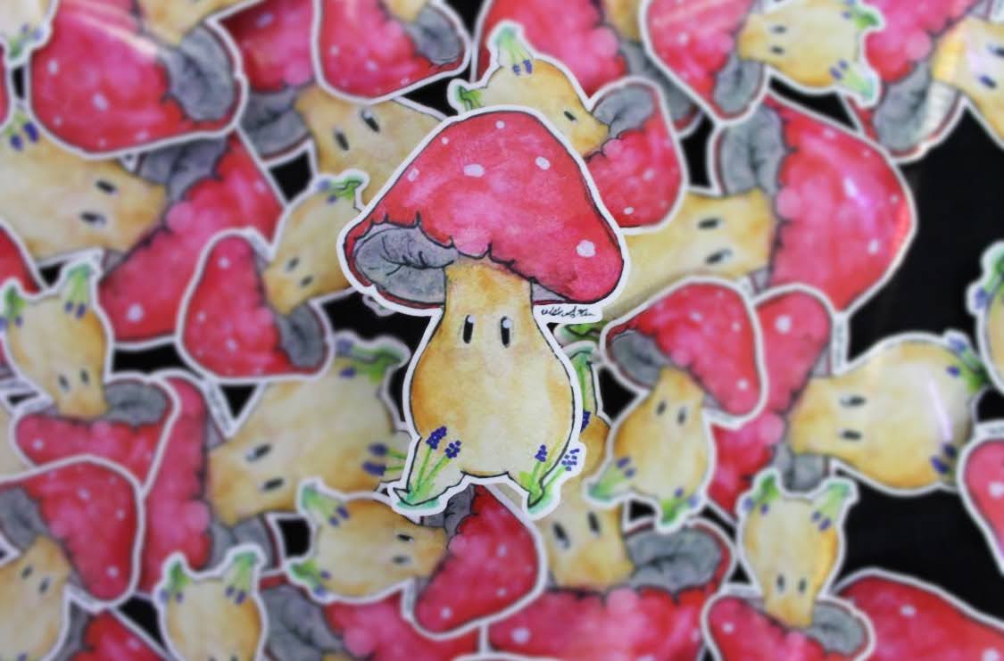 red friend mushroom