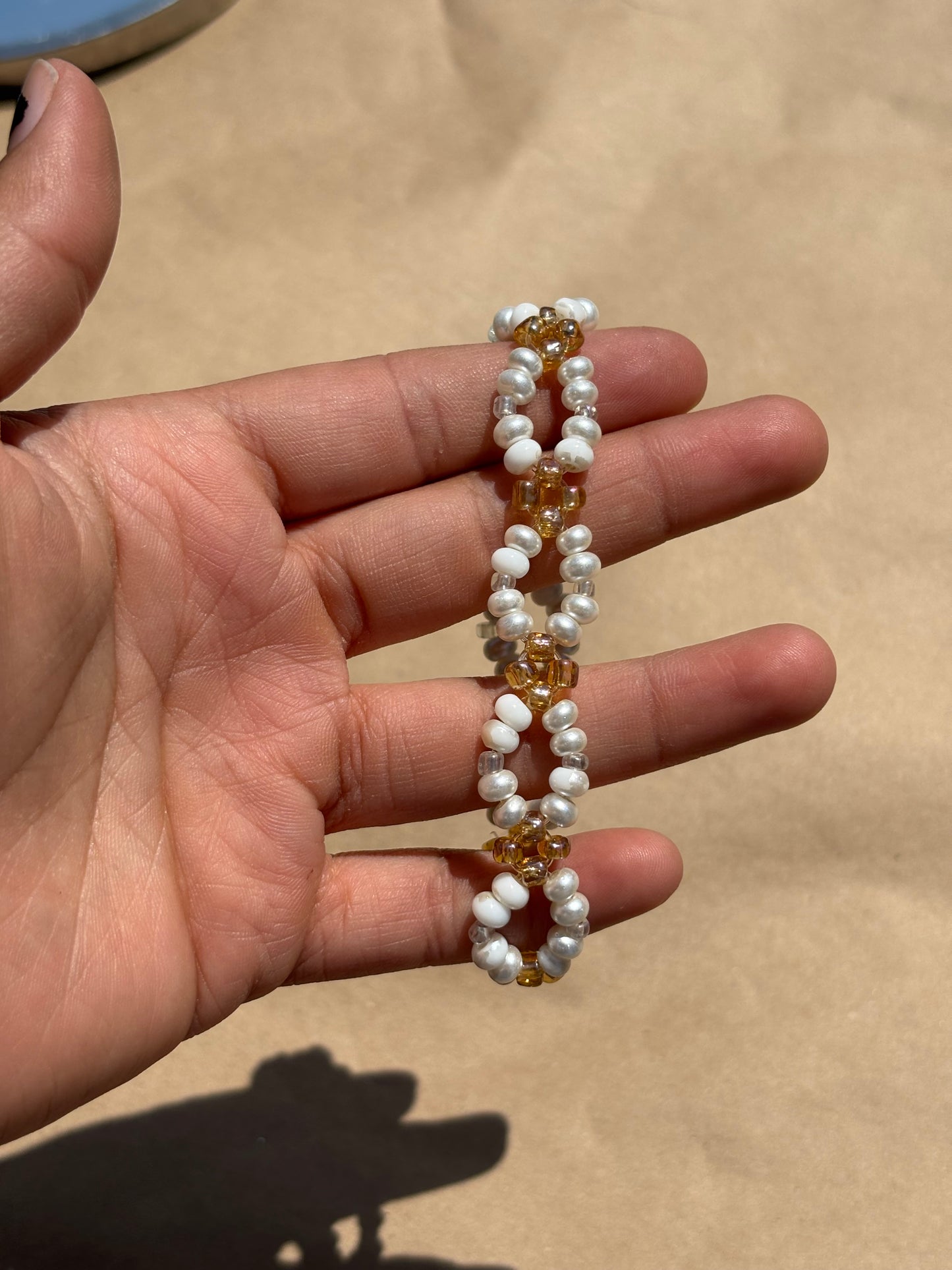 Solar bloom bracelet